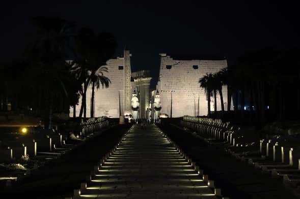 Karnak Temple Light Show